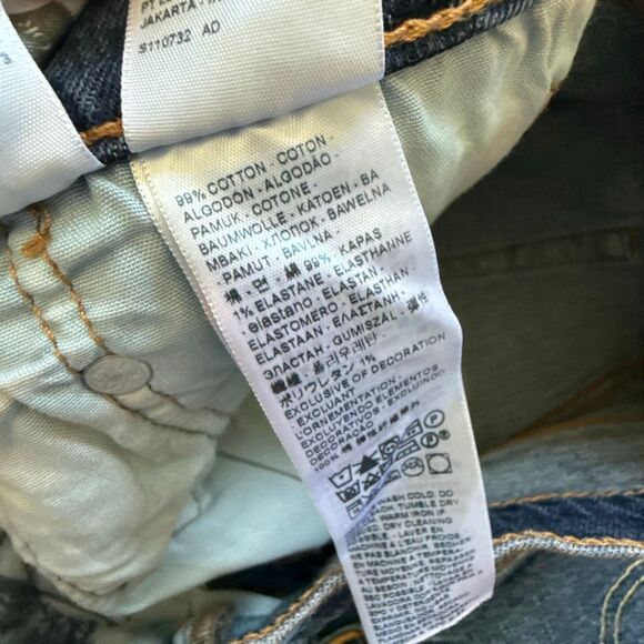 Levi’s 501 Cut Off Denim Shorts Size 30 - Picture 5 of 5